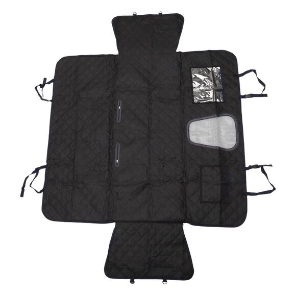 Load-bearing Car Seat Cover with Safety Belts Hanging Ropes for Pet Black Blue,All Products : American Fashion Style Bags On Sale